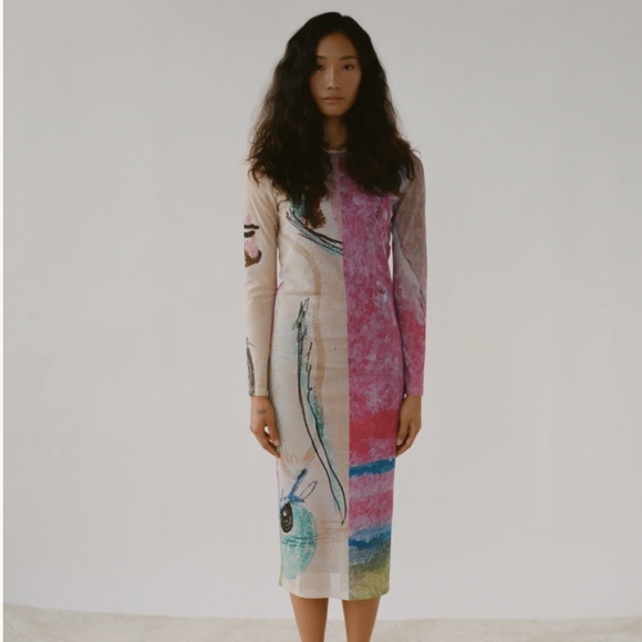 NWOT Rationalle Soleil Dress - Picture 1 of 4